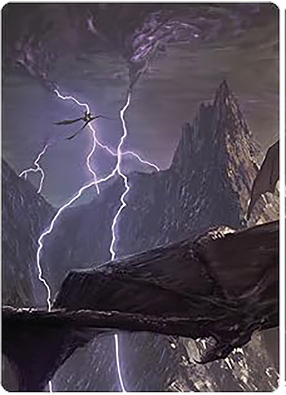 Call Forth the Tempest Art Card [The Lord of the Rings: Tales of Middle-earth Art Series] | Kessel Run Games Inc. 