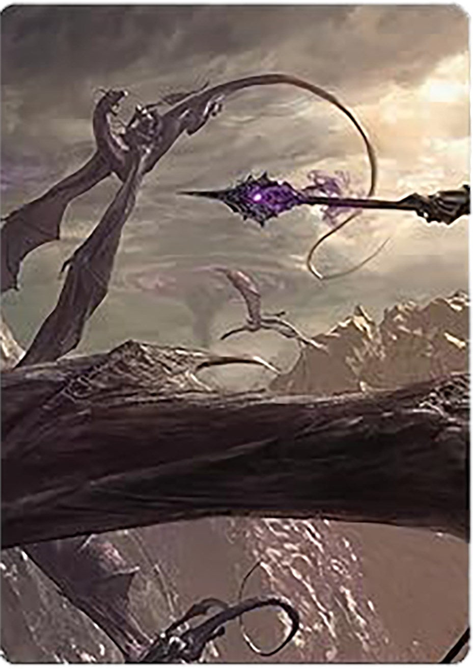 Nazgul Battle-Mace Art Card [The Lord of the Rings: Tales of Middle-earth Art Series] | Kessel Run Games Inc. 