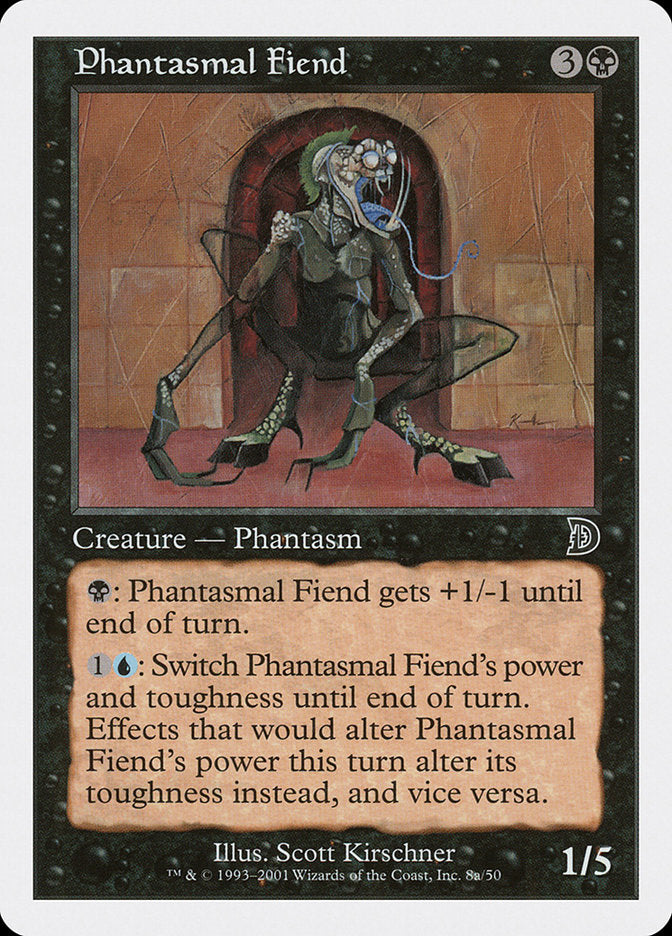 Phantasmal Fiend (Standing) [Deckmasters] | Kessel Run Games Inc. 