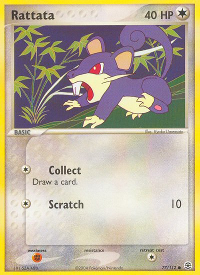 Rattata (77/112) [EX: FireRed & LeafGreen] | Kessel Run Games Inc. 