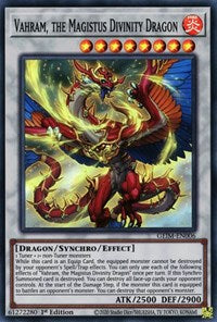Vahram, the Magistus Divinity Dragon [GEIM-EN006] Super Rare | Kessel Run Games Inc. 