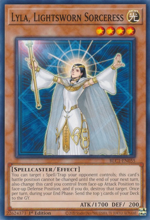 Lyla, Lightsworn Sorceress [BLC1-EN055] Common | Kessel Run Games Inc. 