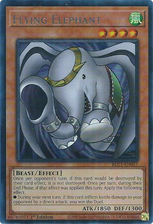 Flying Elephant (Silver) [BLC1-EN017] Ultra Rare | Kessel Run Games Inc. 