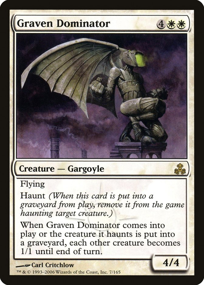 Graven Dominator [Guildpact] | Kessel Run Games Inc. 