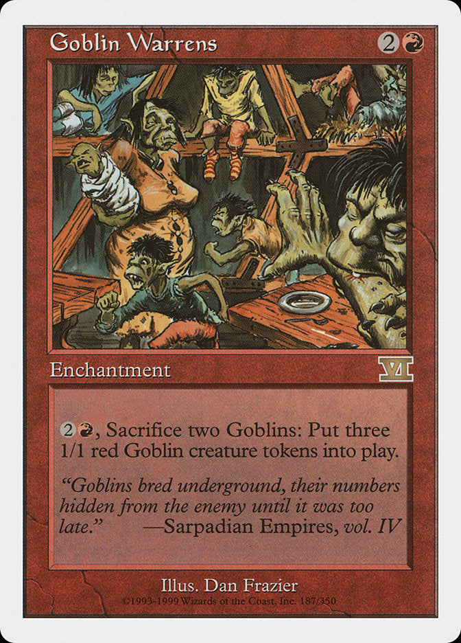 Goblin Warrens [Classic Sixth Edition] | Kessel Run Games Inc. 