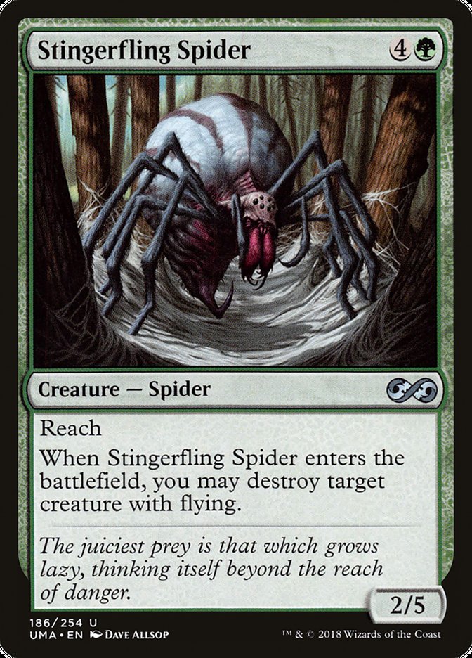 Stingerfling Spider [Ultimate Masters] | Kessel Run Games Inc. 