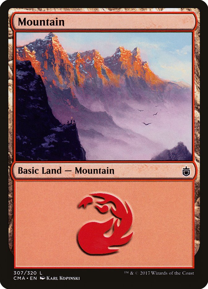 Mountain (307) [Commander Anthology] | Kessel Run Games Inc. 