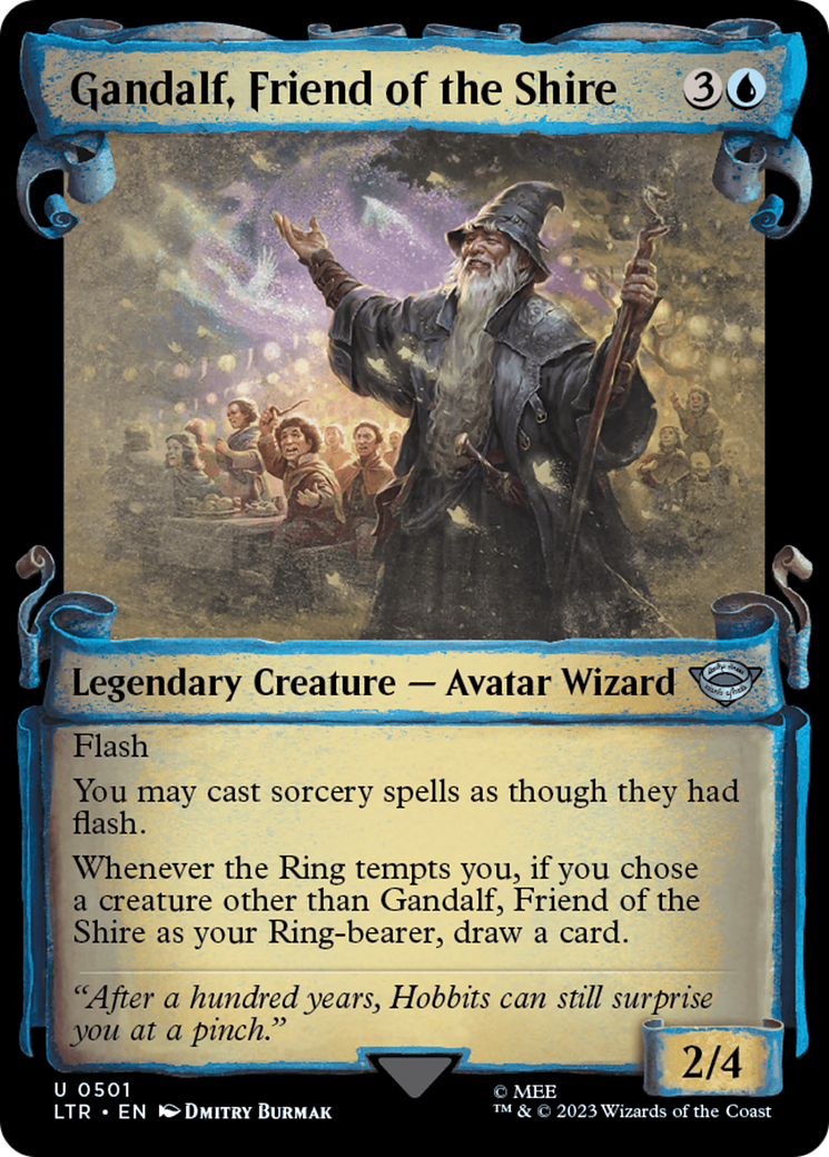 Gandalf, Friend of the Shire [The Lord of the Rings: Tales of Middle-Earth Showcase Scrolls] | Kessel Run Games Inc. 