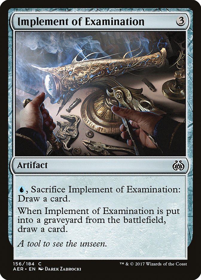 Implement of Examination [Aether Revolt] | Kessel Run Games Inc. 