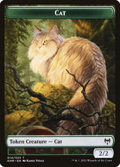 Treasure // Cat Double-Sided Token [Kaldheim Tokens] | Kessel Run Games Inc. 