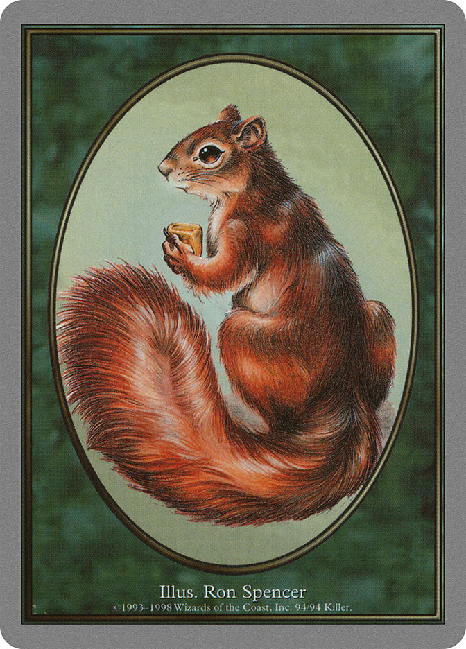 Squirrel Token [Unglued Tokens] | Kessel Run Games Inc. 