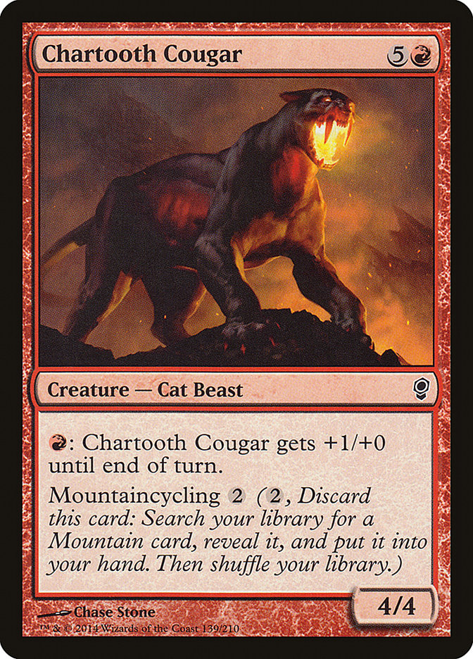 Chartooth Cougar [Conspiracy] | Kessel Run Games Inc. 