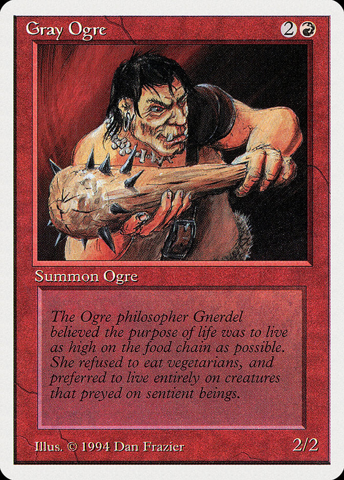 Gray Ogre [Summer Magic / Edgar] | Kessel Run Games Inc. 