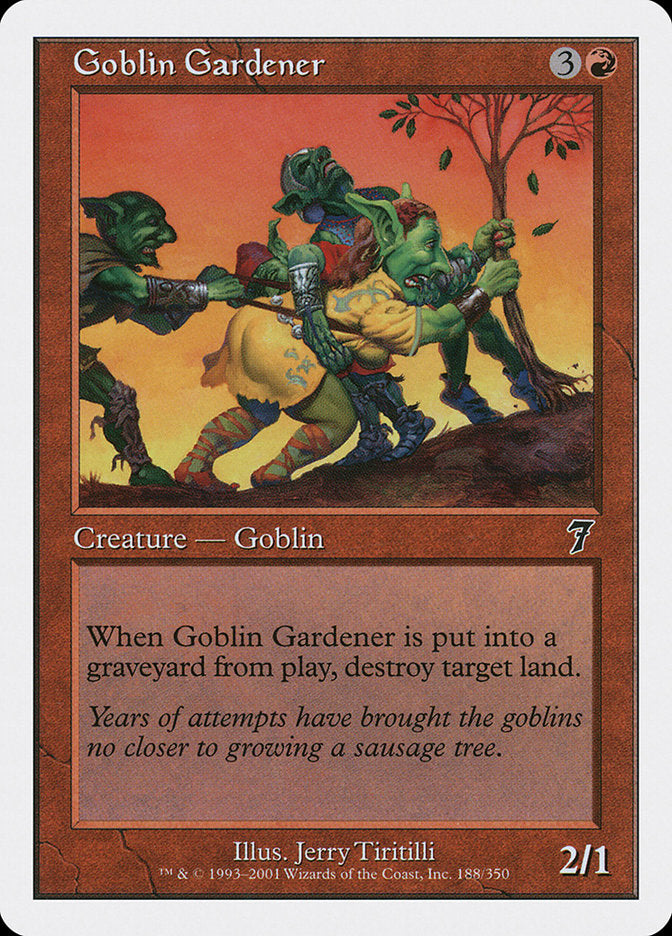 Goblin Gardener [Seventh Edition] | Kessel Run Games Inc. 