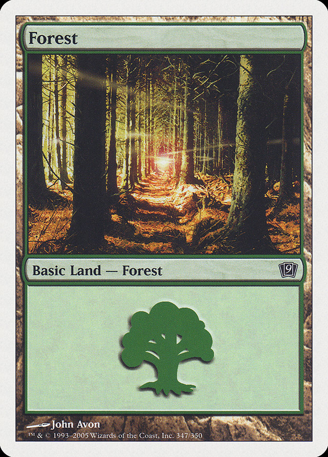 Forest (347) [Ninth Edition] | Kessel Run Games Inc. 