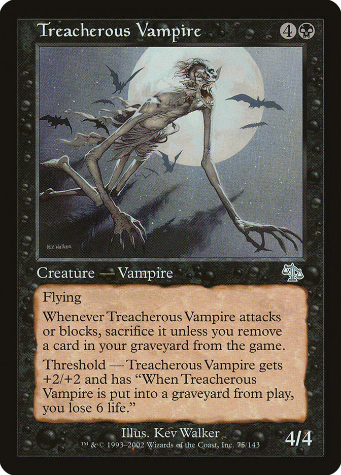 Treacherous Vampire [Judgment] | Kessel Run Games Inc. 