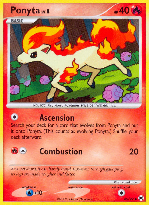 Ponyta (46/99) [Platinum: Arceus] | Kessel Run Games Inc. 