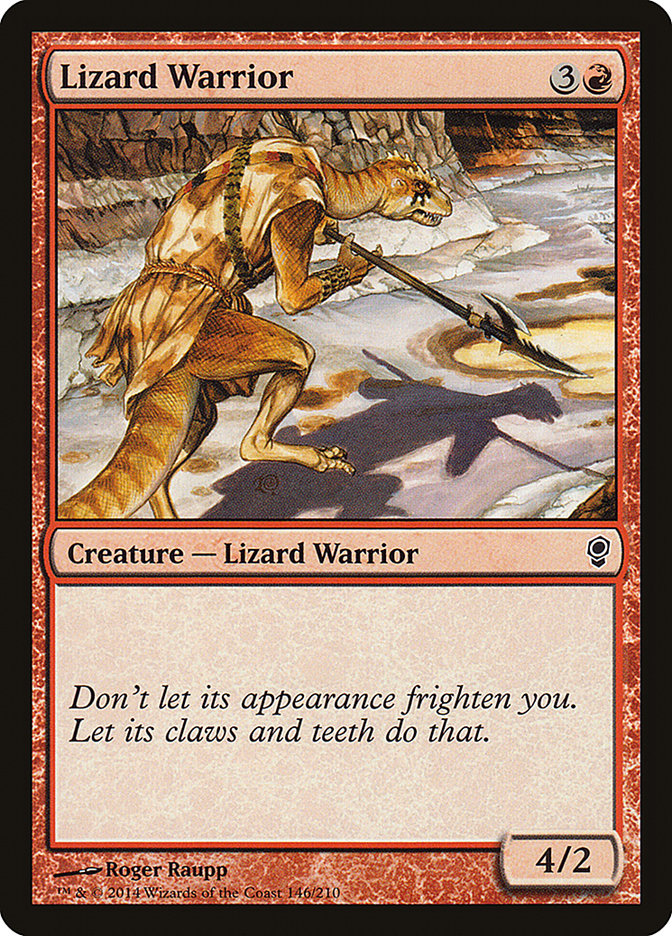 Lizard Warrior [Conspiracy] | Kessel Run Games Inc. 