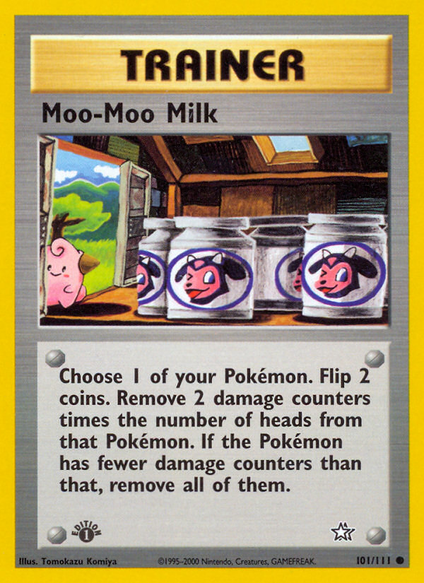 Moo-Moo Milk (101/111) [Neo Genesis 1st Edition] | Kessel Run Games Inc. 