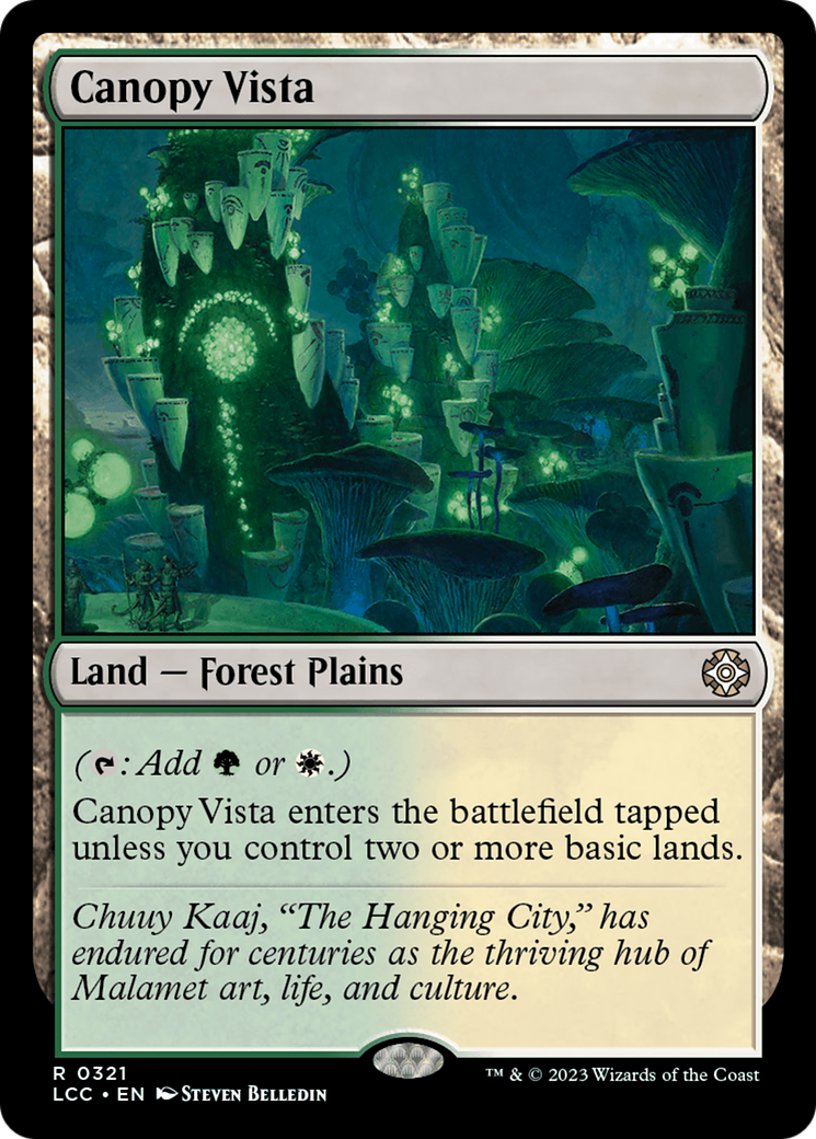 Canopy Vista [The Lost Caverns of Ixalan Commander] | Kessel Run Games Inc. 