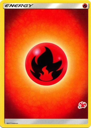 Fire Energy (Charizard Stamp #11) [Battle Academy 2020] | Kessel Run Games Inc. 