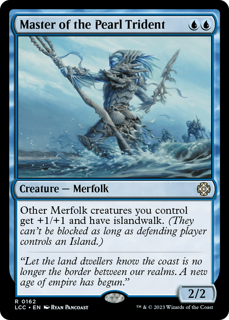 Master of the Pearl Trident [The Lost Caverns of Ixalan Commander] | Kessel Run Games Inc. 