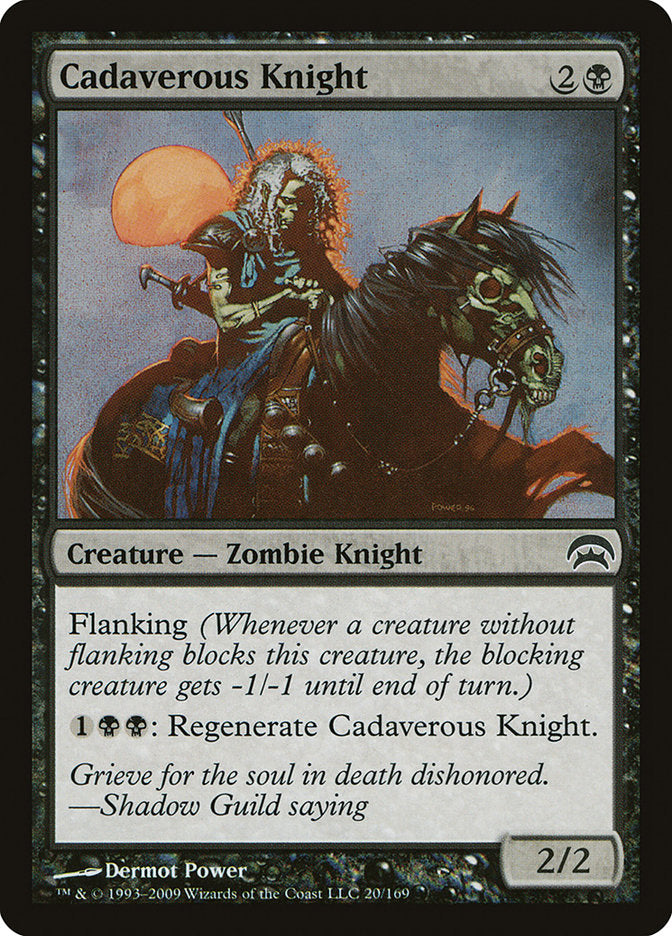 Cadaverous Knight [Planechase] | Kessel Run Games Inc. 