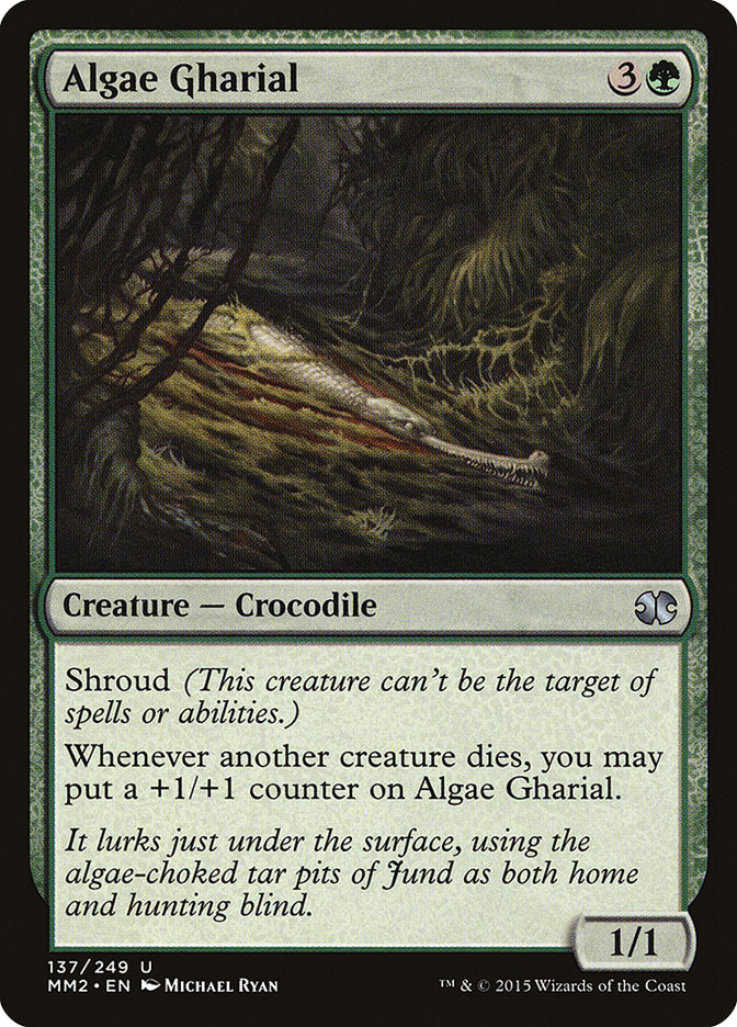 Algae Gharial [Modern Masters 2015] | Kessel Run Games Inc. 