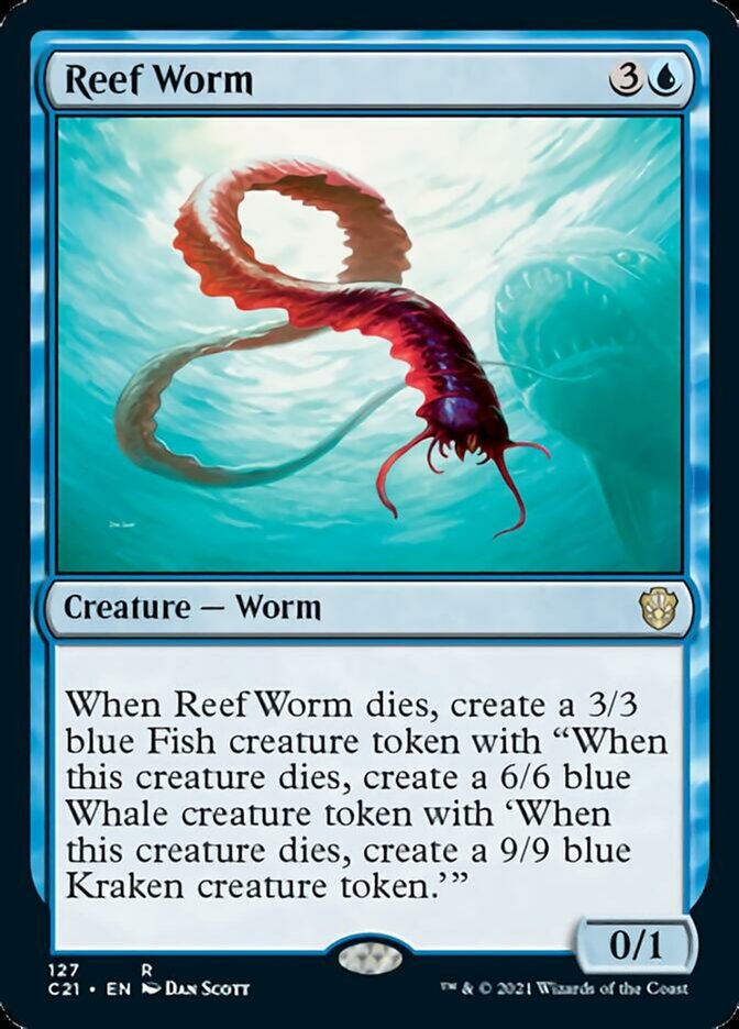 Reef Worm [Commander 2021] | Kessel Run Games Inc. 