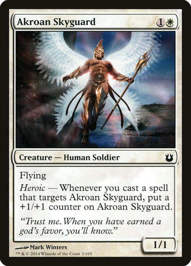 Akroan Skyguard [Born of the Gods] | Kessel Run Games Inc. 