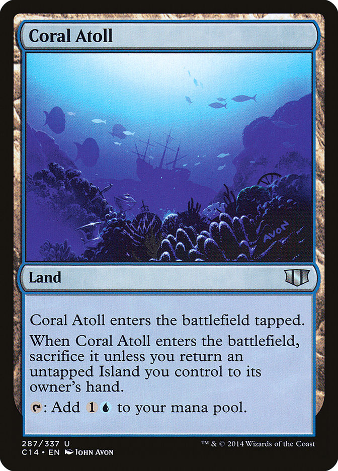 Coral Atoll [Commander 2014] | Kessel Run Games Inc. 
