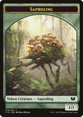 Saproling // Spider Double-Sided Token [Commander 2015 Tokens] | Kessel Run Games Inc. 