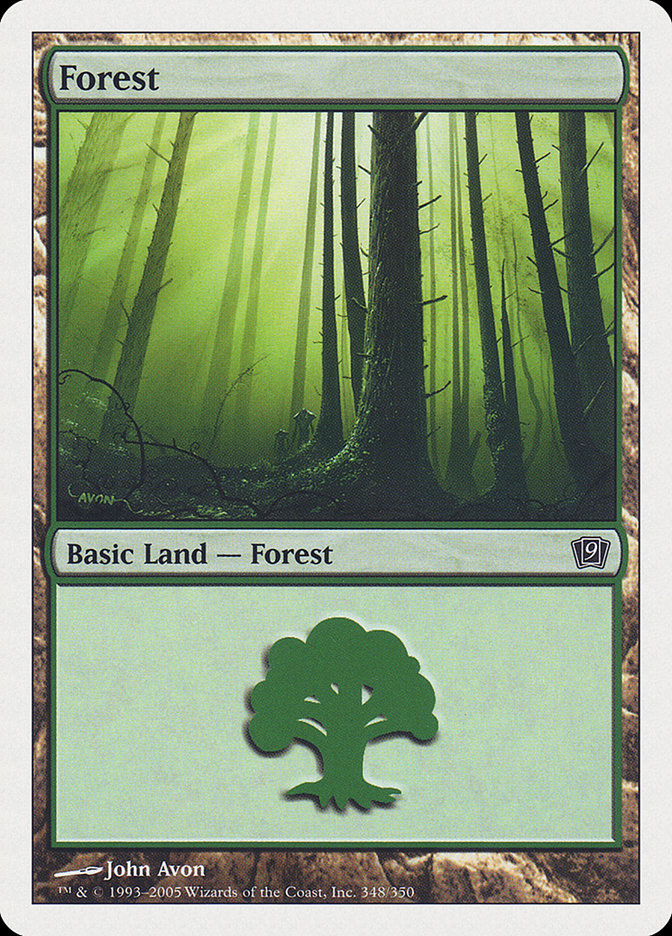 Forest (348) [Ninth Edition] | Kessel Run Games Inc. 