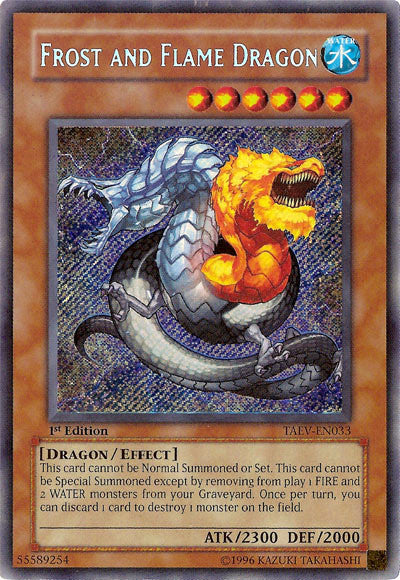 Frost and Flame Dragon [TAEV-EN033] Secret Rare | Kessel Run Games Inc. 