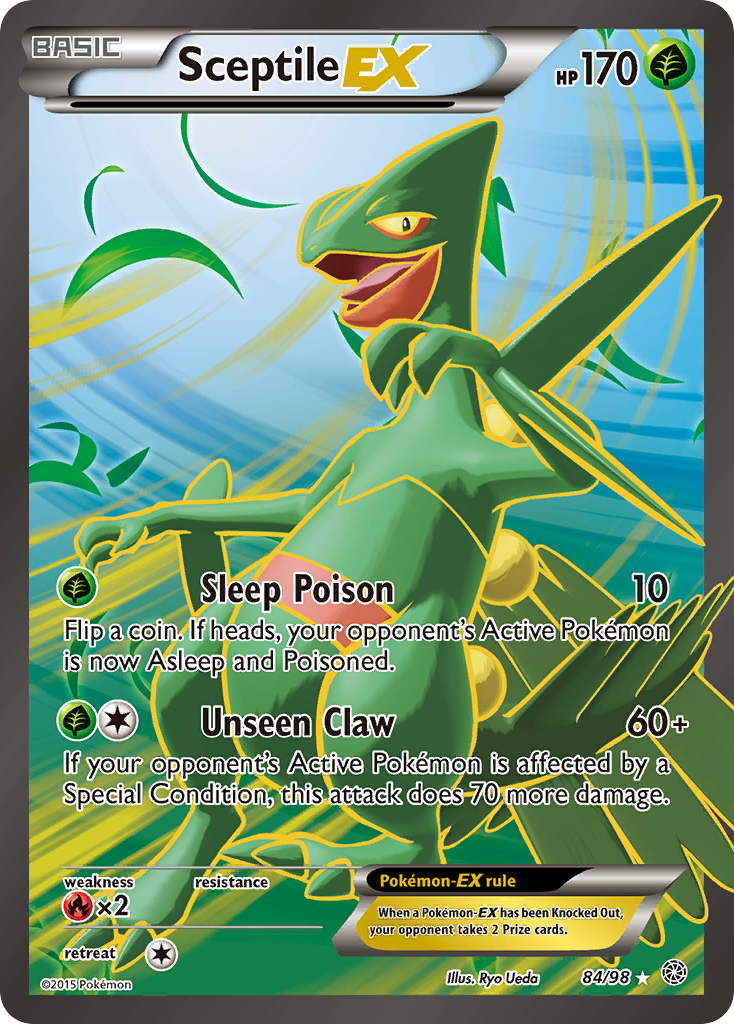 Sceptile EX (84/98) [XY: Ancient Origins] | Kessel Run Games Inc. 