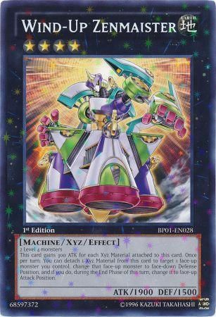 Wind-Up Zenmaister [BP01-EN028] Starfoil Rare | Kessel Run Games Inc. 