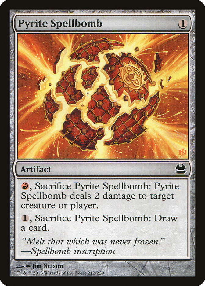 Pyrite Spellbomb [Modern Masters] | Kessel Run Games Inc. 