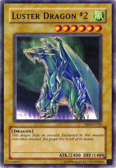 Luster Dragon #2 [DB2-EN165] Common | Kessel Run Games Inc. 