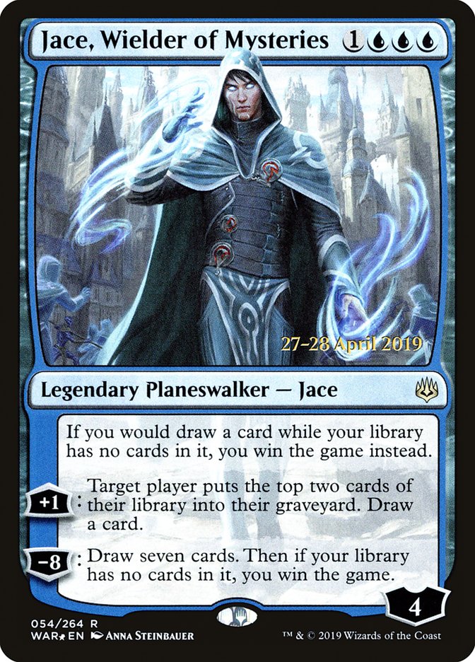 Jace, Wielder of Mysteries [War of the Spark Prerelease Promos] | Kessel Run Games Inc. 