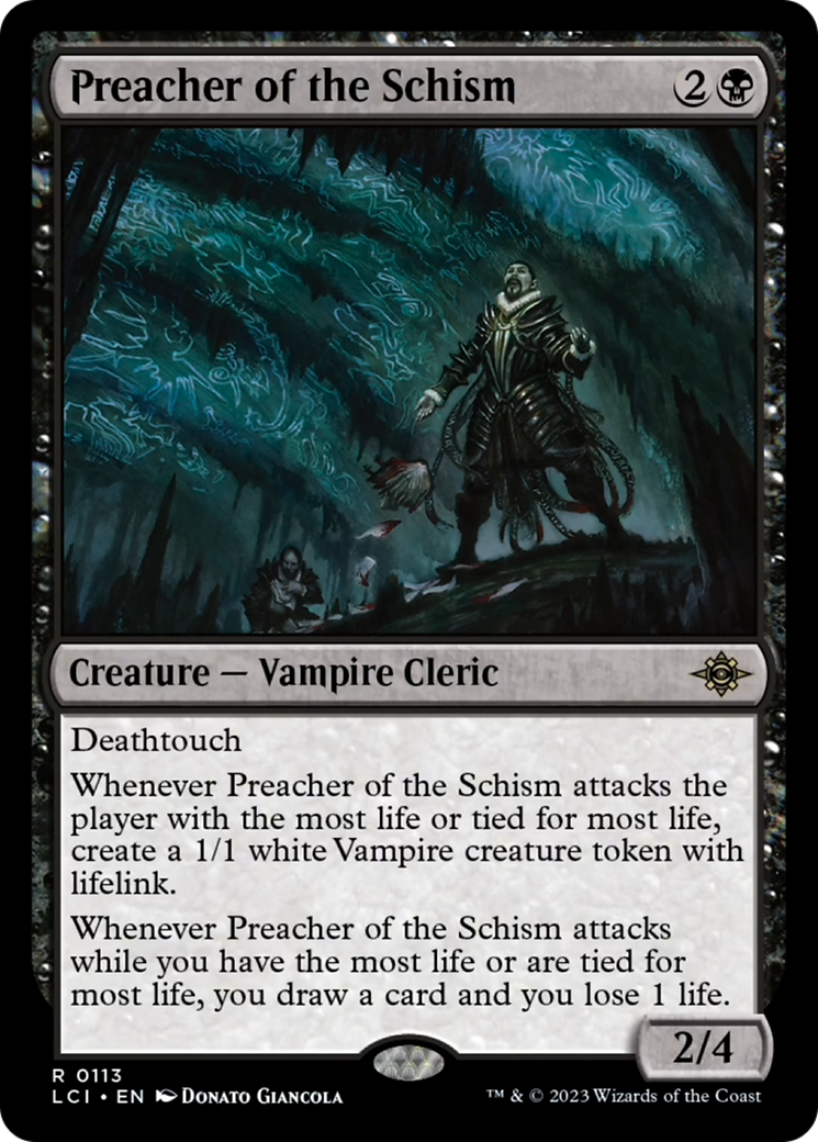 Preacher of the Schism [The Lost Caverns of Ixalan] | Kessel Run Games Inc. 