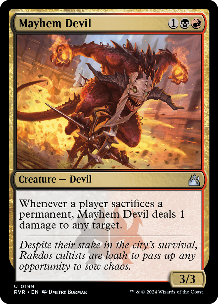 Mayhem Devil [Ravnica Remastered] | Kessel Run Games Inc. 