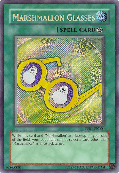 Marshmallon Glasses [PP01-EN004] Secret Rare | Kessel Run Games Inc. 