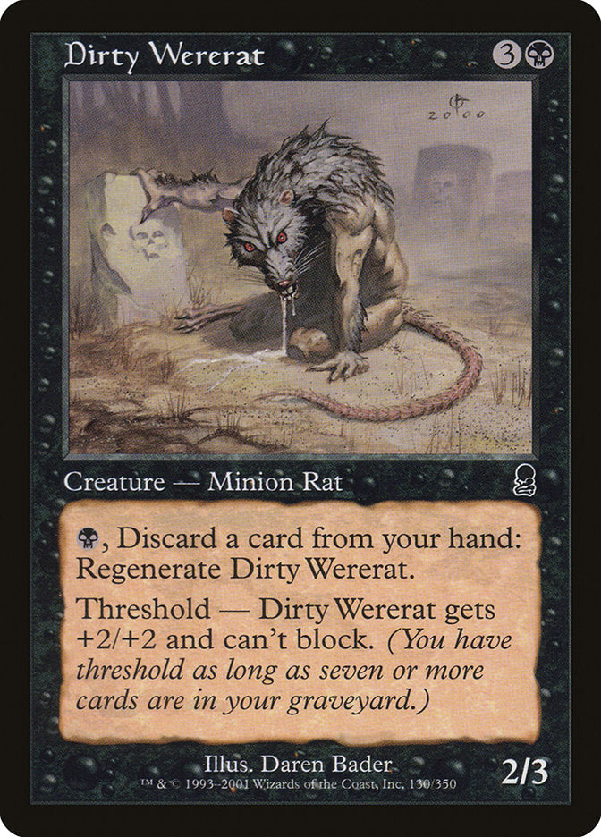 Dirty Wererat [Odyssey] | Kessel Run Games Inc. 