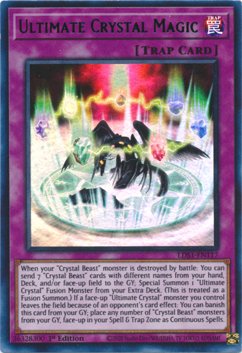 Ultimate Crystal Magic (Green) [LDS1-EN117] Ultra Rare | Kessel Run Games Inc. 