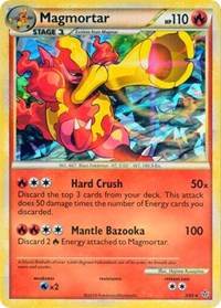 Magmortar (2/95) (Cracked Ice Holo) [HeartGold & SoulSilver: Unleashed] | Kessel Run Games Inc. 