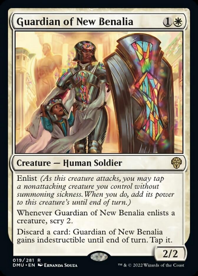 Guardian of New Benalia [Dominaria United] | Kessel Run Games Inc. 