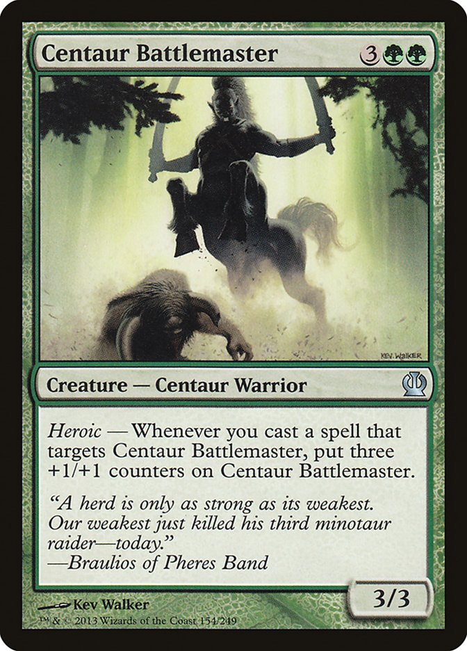 Centaur Battlemaster [Theros] | Kessel Run Games Inc. 