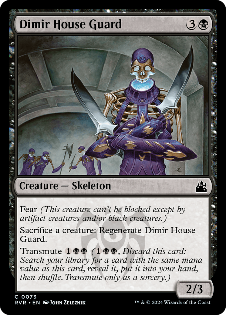 Dimir House Guard [Ravnica Remastered] | Kessel Run Games Inc. 