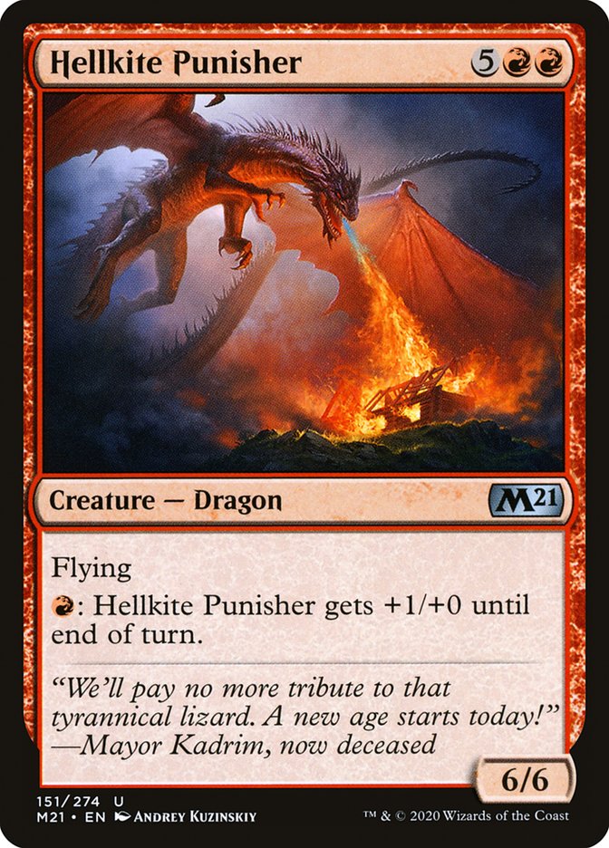 Hellkite Punisher [Core Set 2021] | Kessel Run Games Inc. 