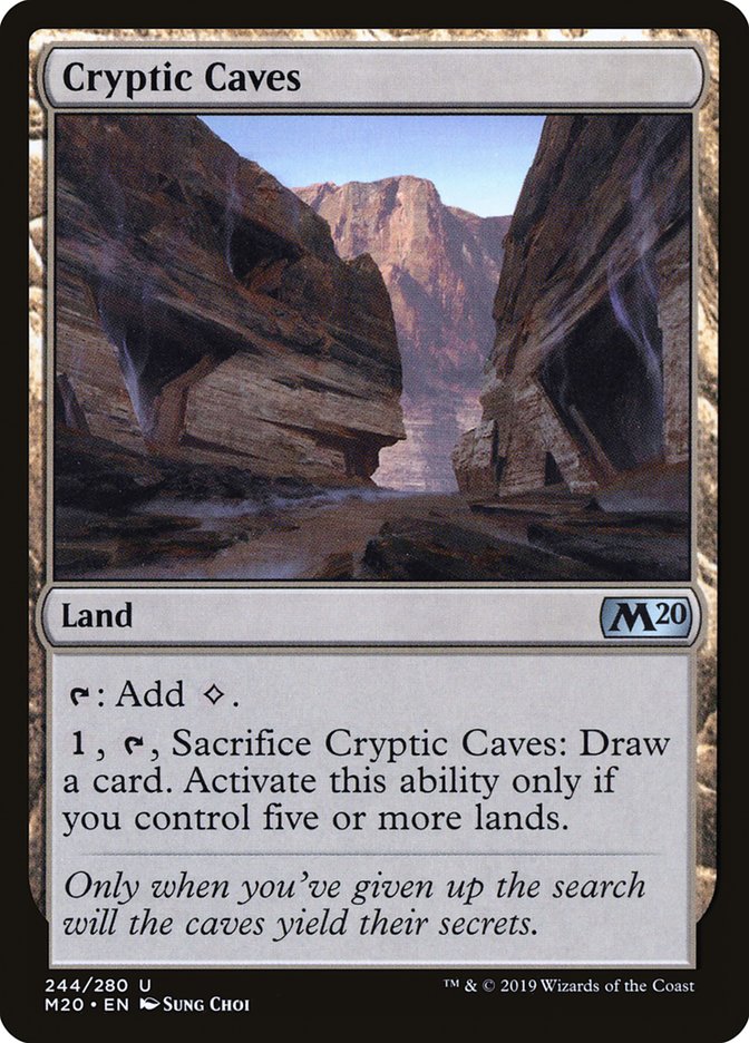 Cryptic Caves [Core Set 2020] | Kessel Run Games Inc. 
